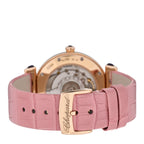 18K Rose Gold Alligator Mother of Pearl 36mm Imperiale Automatic Watch Pink