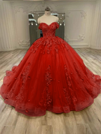 Quinceanera Dresses Sweetheart Ball Gowns Party Prom Dresses
