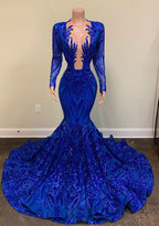 royal blue prom dresses,lace prom dresses, deep v neck prom dresses, custom make prom dresses Y1591