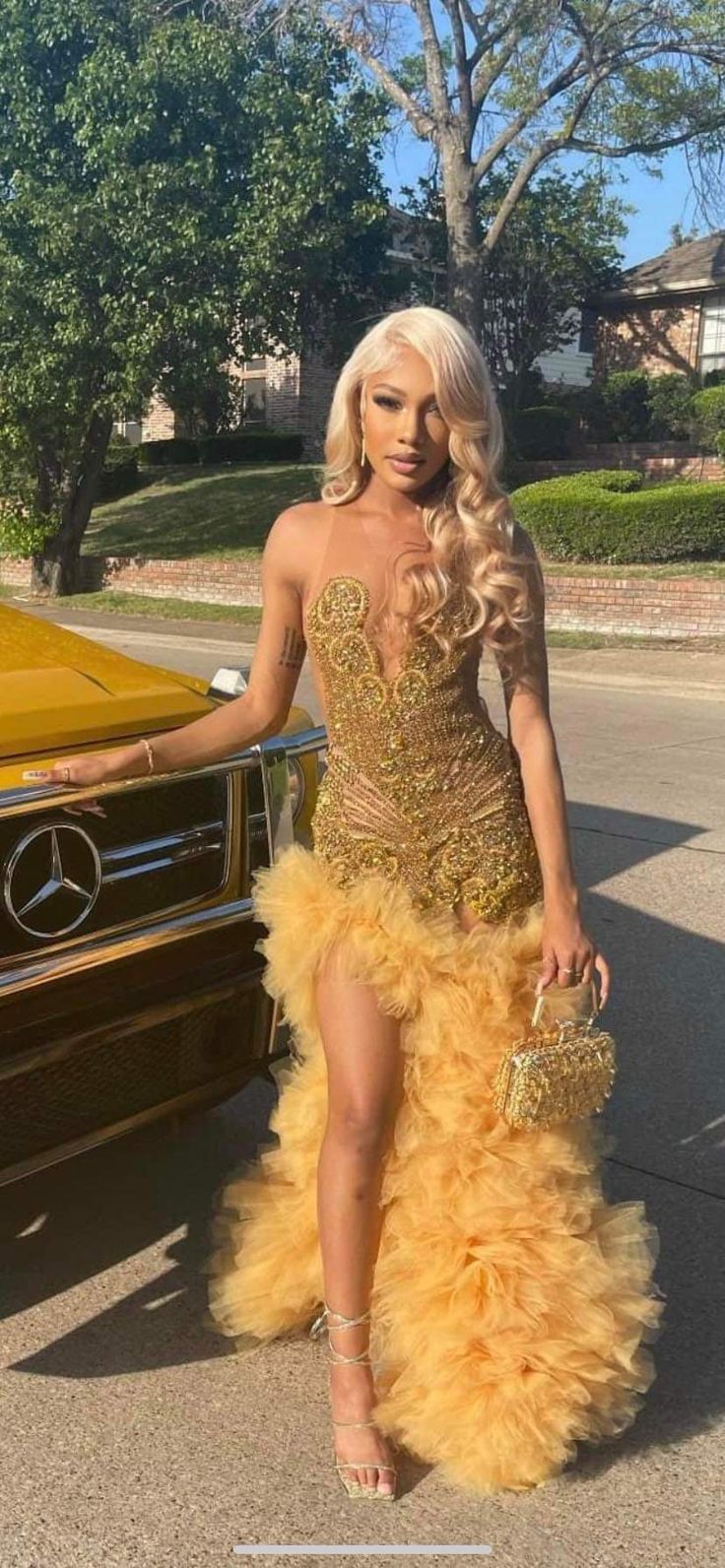 Gold Prom Dresses Prom Gown