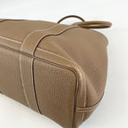 Hermes Etoupe Negonda Garden Party 36 PHW Bag