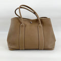 Hermes Etoupe Negonda Garden Party 36 PHW Bag
