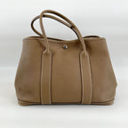 Hermes Etoupe Negonda Garden Party 36 PHW Bag
