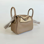 Hermes Mini Lindy Veau Swift Leather Bag