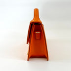 Jacquemus Le Grand Bambino orange leather shoulder bag