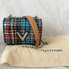 Louis Vuitton Multicolor Patchwork Leather Twist PM Bag
