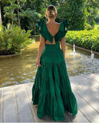 New Arrive Green Prom Dress Prom Gowns Long Prom Dresses