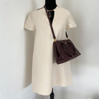 Prada Burgundy Saffiano Lux Leather Galleria Small Tote