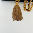 Saint Laurent black suede small Kate bag