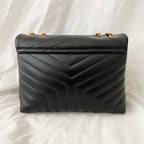 Saint Laurent Lou medium quilted leather shoulder bag