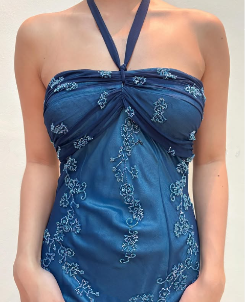 Sexy Halter Long Prom Dresses Prom Gowns