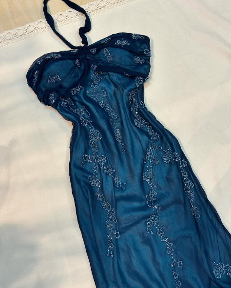 Sexy Halter Long Prom Dresses Prom Gowns