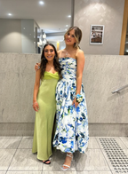 Strapless Print Floral Long Prom Dresses Prom Gowns