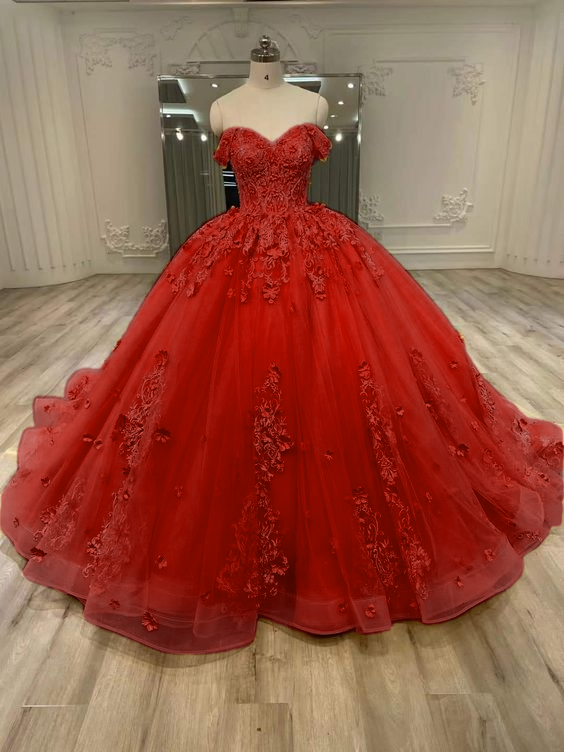 Quinceanera Dress Sweetheart Ball Gown Prom Dresses